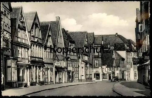 ALTE POSTKARTE DETMOLD KRUMME STRASSE MÖBEL ZIGARREN SPECIAL HAUS GESCHÄFT cpa postcard Ansichtskarte AK