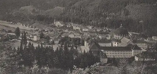 ALTE POSTKARTE ST. BLASIEN SCHWARZWALD BLICK VOM HOLZBERG PANORAMA SOLDATENBRIEF 1913 cpa postcard AK Ansichtskarte