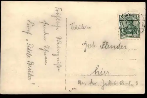 ALTE POSTKARTE VEREINIGUNG FIDELE BRÜDER DÖBELN 1916 F. B. D. Studenten Studentika Studentica cpa postcard Ansichtskarte