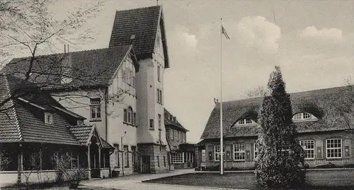 ALTE POSTKARTE OSTSEEBAD NIENDORF HAMBURGER KINDERHEIM cpa postcard Ansichtskarte AK