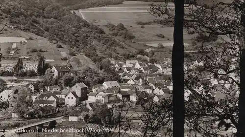 ALTE POSTKARTE LUFTKURORT NIEDERBREITBACH WIED PANORAMA Waldbreitbach Neustadt cpa postcard Ansichtskarte AK