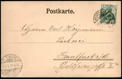 ALTE POSTKARTE GRUSS AUS DEM AHRTAL NEUENAHR PANORAMA 1902 cpa postcard Ansichtskarte AK