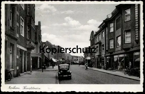 ALTE POSTKARTE NORDHORN HAUPTSTRASSE Ansichtskarte AK cpa postcard