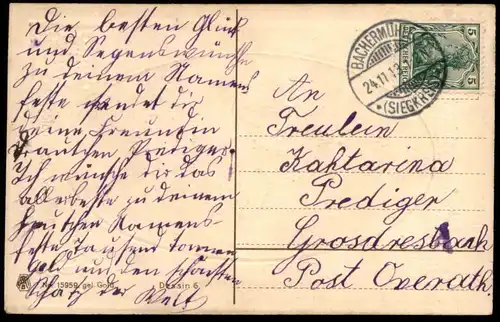 ALTE PRÄGE POSTKARTE HERZLICHEN GLÜCKWUNSCH ZUM NAMENSTAGE MÄDCHEN MIT HUT VERGOLDET ILEX Namenstag AK cpa postcard