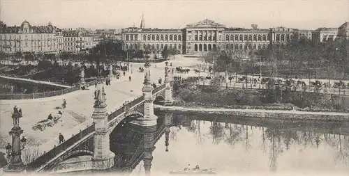 ALTE POSTKARTE STRASSBURG STRASBOURG UNIVERSITÄT university universite Ansichtskarte postcard AK cpa