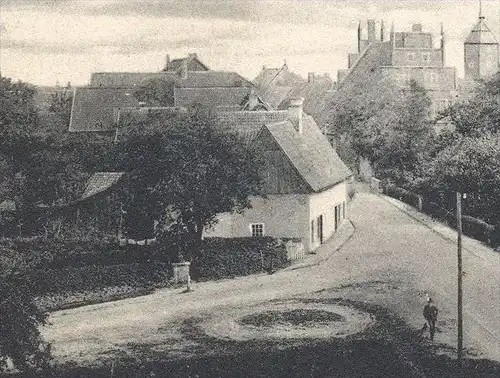 ALTE POSTKARTE MÜNSTER I. W. WOLBECK MIT FRIEDHOF cemetery cimetière AK Ansichtskarte cpa postcard