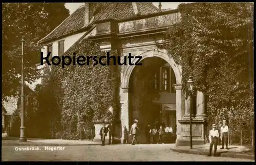 ALTE POSTKARTE OSNABRÜCK HEGERTOR HEGER TOR Ansichtskarte AK cpa postcard