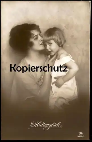 ALTE POSTKARTE MUTTERGLÜCK MUTTER UND KIND TOCHTER daughter enfant mère child mother cpa postcard Ansichtskarte AK