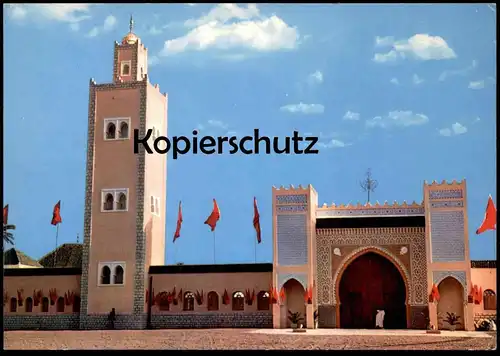 ÄLTERE POSTKARTE RISSANI MOSQUÉE DU SANCTUAIRE DE MOULAY-ALI CHERIF Marocco Maroc Marokka Moschee cpa Ansichtskarte AK