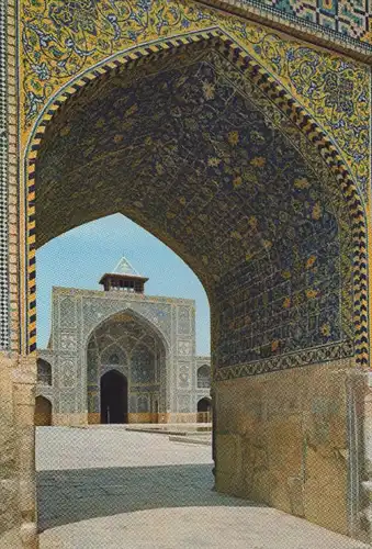 ÄLTERE POSTKARTE JAMEH MOSQUE ISFAHAN IRAN Persia Persien Moschee postcard Ansichtskarte AK cpa