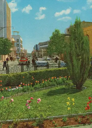 ÄLTERE POSTKARTE THE THAWRAH REVOLUTION STREET ASHAR BASRAH Irak Iraq postcard Ansichtskarte AK cpa