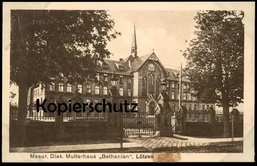 ALTE POSTKARTE MASUREN DIAKONISCHES MUTTERHAUS BETHANIEN LÖTZEN cpa postcard AK Ansichtskarte