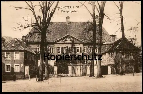 ALTE POSTKARTE MÜNSTER I. W. DOMPROPSTEI PROPSTEI PROBSTEI AK Ansichtskarte cpa postcard
