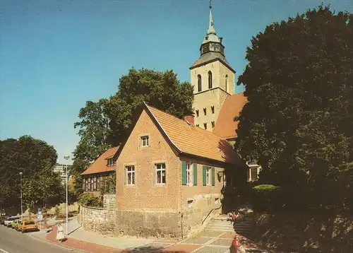 ÄLTERE POSTKARTE GREVEN IN WESTFALEN ST.-MARTINUS-KIRCHE church église cpa postcard Ansichtskarte AK