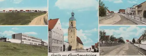 ÄLTERE POSTKARTE GRÜSSE AUS GROSSMEHRING BAYERN LANDKREIS EICHSTÄTT Ansichtskarte AK cpa postcard