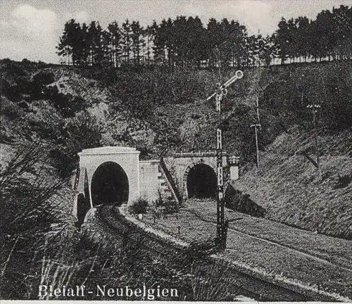 ALTE POSTKARTE GRÜSSE AUS DEM GRENZGEBIET WESTEIFEL DASBURG BLEIALF LOSHEIMERGRABEN ST. VITH Ansichtskarte postcard cpa