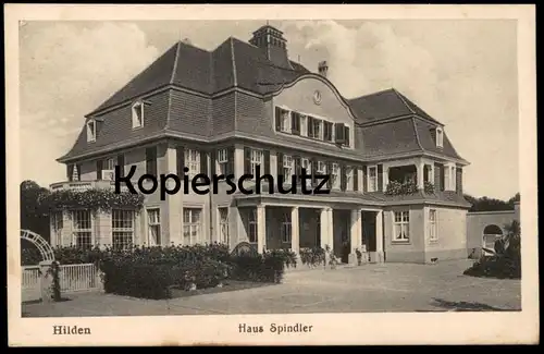 ALTE POSTKARTE HILDEN HAUS SPINDLER VILLA cpa postcard AK Ansichtskarte