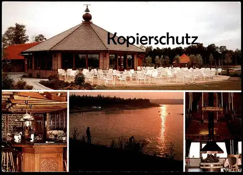 ÄLTERE POSTKARTE GRONAU SEEBLICK CAFÉ RESTAURANT SAALBETRIEB THEKE KLEIDEITER VORM. MANTKE AK Ansichtskarte cpa postcard