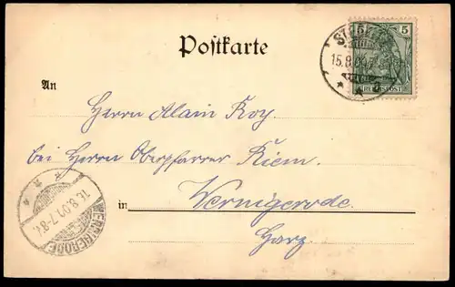 ALTE POSTKARTE GRUSS AUS BERLIN NEUER KÖNIGLICHER MARSTALL cpa postcard AK Ansichtskarte