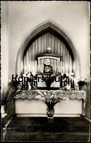 ÄLTERE POSTKARTE BOCHUM-STIEPEL GNADENALTAR IN DER WALLFAHRTSKIRCHE Altar Kirche church église AK postcard Ansichtskarte