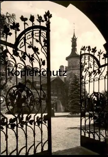 ÄLTERE POSTKARTE STORKOW KREIS BEESKOW FISCHEREISCHULE HUBERTUSHÖHE Schule school école Ansichtskarte postcard AK cpa
