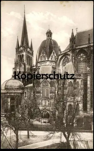 ALTE POSTKARTE AACHEN KAISER-DOM TURMPARTIE AK Ansichtskarte cpa postcard