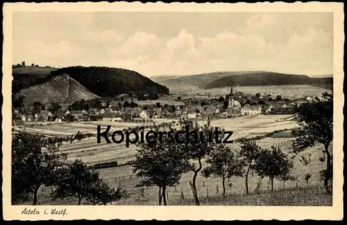 ÄLTERE POSTKARTE ATTELN IN WESTFALEN LICHTENAU BEI PADERBORN cpa AK Ansichtskarte postcard