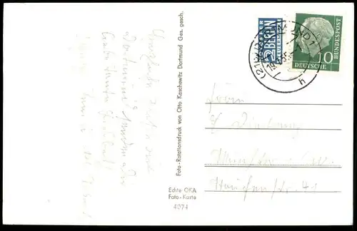 ALTE POSTKARTE DORTMUND WESTFALENHALLE HALLE Veranstaltungshalle AK cpa postcard Ansichtskarte