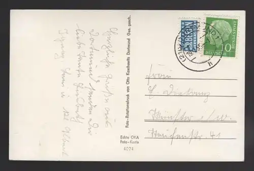 ALTE POSTKARTE DORTMUND WESTFALENHALLE HALLE Veranstaltungshalle AK cpa postcard Ansichtskarte