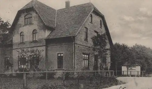 ALTE POSTKARTE WERTHER RESTAURATION ZUM TANNENKRUG 1906 Gasthof Gastwirtschaft Ansichtskarte cpa AK postcard