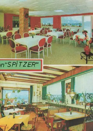 ÄLTERE POSTKARTE NÜMBRECHT-BIERENBACHTAL HOTEL-PENSION SPITZER postcard Ansichtskarte cpa AK