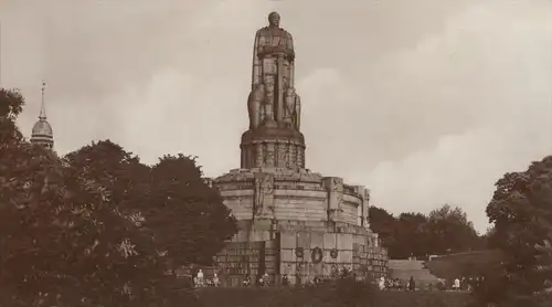 ALTE POSTKARTE HAMBURG BISMARCK DENKMAL monument AK Ansichtskarte postcard cpa