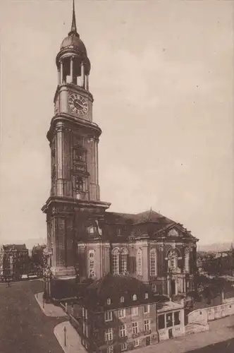 ALTE POSTKARTE HAMBURG MICHAELISKIRCHE Kirche church église AK cpa Ansichtskarte postcard