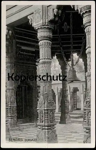 ALTE POSTKARTE BENARES DURGAJEE INDIA Indien cpa AK postcard Ansichtskarte
