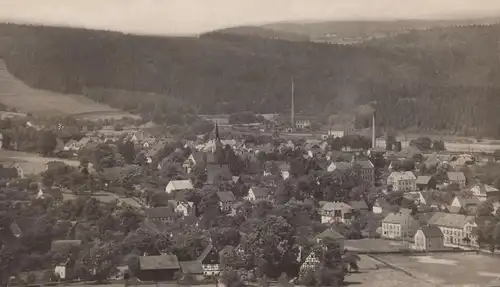 ALTE POSTKARTE POCKAU FLÖHATAL PANORAMA TOTALANSICHT GESAMTANSICHT Pockau-Lengefeld cpa AK Ansichtskarte postcard