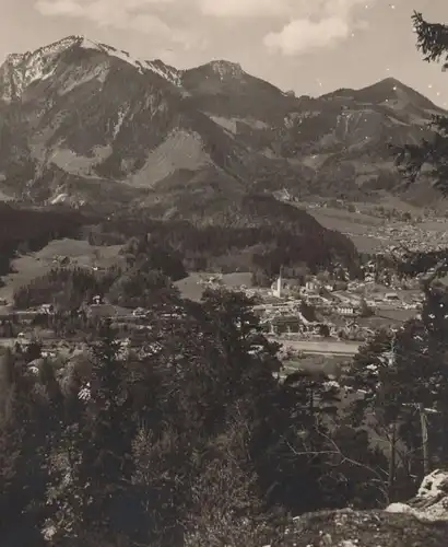ALTE POSTKARTE MARQUARTSTEIN OBERBAYERN 1953PANORAMA Bayern cpa AK Ansichtskarte postcard