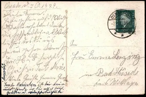 ALTE POSTKARTE OSNABRÜCK KAISERWALL MIT BÜRGERHORSAM cpa AK Ansichtskarte postcard