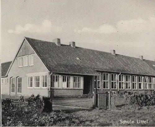 ÄLTERE POSTKARTE GRUSS AUS LITTEL VW KÄFER Volkswagen coccinelle Wardenburg Coca Cola Coke postcard Ansichtskarte