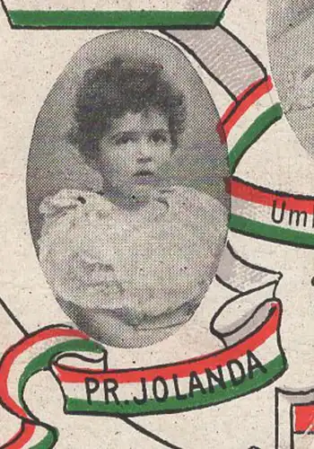 ALTE POSTKARTE 15 SETTEMBRE 1904 OMAGGIO AL LIETO EVENTO CORONA D'ITALIA EMAN III ELENA cpa postcard AK Ansichtskarte