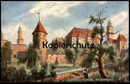 ALTE POSTKARTE ALT GÖRLITZ KAISERTRUTZ OILETTE RAPHAEL TUCK Tucks Zgorzelec Görlitz Ansichtskarte cpa postcard AK