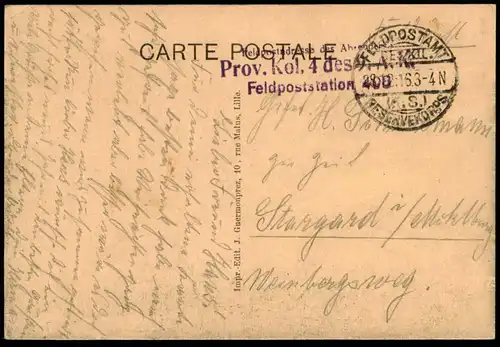 ALTE POSTKARTE LORETTE-SOUCHEZ-VIMY 1914-1915 Givenchy Bully-Grenay 1. Weltkrieg guerre Ansichtskarte postcard cpa AK
