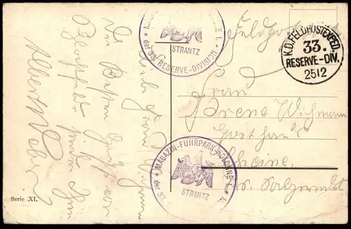 ALTE POSTKARTE ERSTÜRMUNG VON ANTWERPEN ANVERS Feldpost Reserve Division Strantz England Belgien Schelde military cpa AK