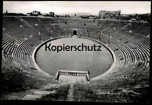 ÄLTERE POSTKARTE VERONA INTERNO ARENA cpa Ansichtskarte postcard AK