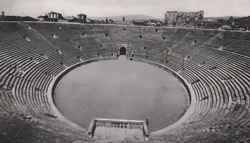 ÄLTERE POSTKARTE VERONA INTERNO ARENA cpa Ansichtskarte postcard AK