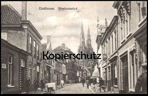 ÄLTERE POSTKARTE EINDHOVEN STRATUMSEIND REPRODUKTION REPRO Niederlande Nederland cpa postcard AK Ansichtskarte
