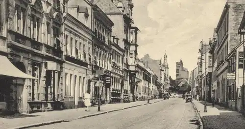 ALTE POSTKARTE ST. INGBERT KAISERSTRASSE 1937 SAAR SAARGEBIET Ansichtskarte cpa postcard AK