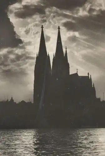 ALTE POSTKARTE KÖLN RHEINGOLD SERIE NR. 216 DER KÖLNER DOM Cöln Kirche Wolken Schatten cpa postcard AK Ansichtskarte