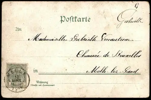 ALTE LITHO POSTKARTE BARNUM AND BAILEY ZIRKUS SCHAUSTELLUNG horse jumping pony cirque circus dresseur cpa Ansichtskarte
