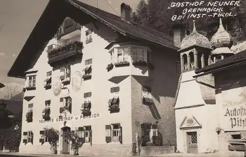 ALTE POSTKARTE GASTHOF NEUNER BRENNBICHL BEI IMST KARRÖSTEN TIROL Österreich postcard Ansichtskarte cpa AK