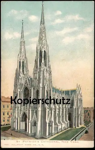 ALTE POSTKARTE ST. PATRICK'S CATHEDRAL NEW YORK Kirche church église postcard Ansichtskarte cpa AK